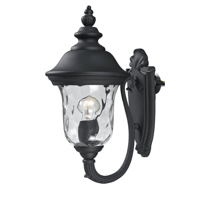Armstrong Black Outdoor Wall Sconce | theLightShop
