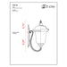 Armstrong Black Outdoor Wall Sconce - Outdoor Wall Sconces