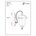Armstrong Bronze Outdoor Wall Sconce - Outdoor Wall Sconces