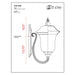 Armstrong Bronze Outdoor Wall Sconce - Outdoor Wall Sconces