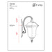 Armstrong Bronze Outdoor Wall Sconce - Outdoor Wall Sconces