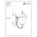 Armstrong Bronze Outdoor Wall Sconce - Outdoor Wall Sconces
