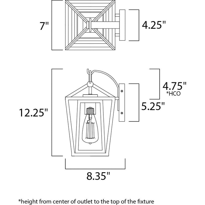 Artisan Black Outdoor Wall Mount - Outdoor Wall Mount