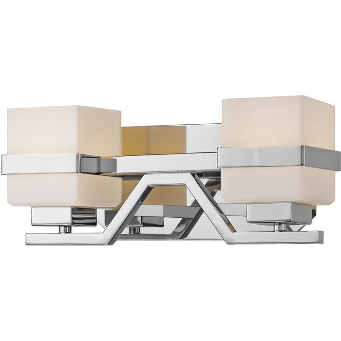 Ascend Chrome LED Vanity | theLightShop