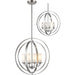 Ashling Brushed Nickel Pendant | theLightShop