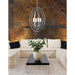 Ashling Brushed Nickel Pendant - Pendants