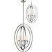 Ashling Brushed Nickel Pendant | theLightShop