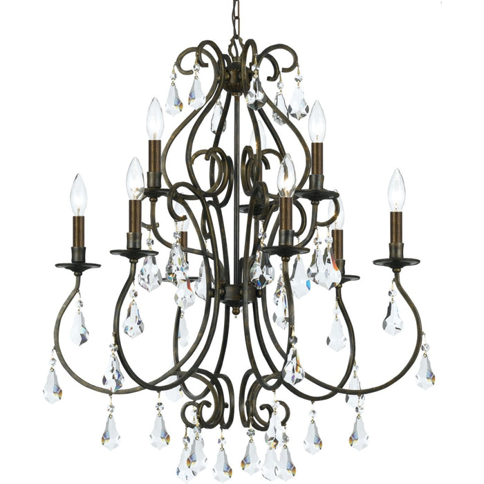 Ashton 9 Light English Bronze Chandelier - Chandeliers