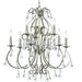 Ashton 9 Light Olde Olde Silver Chandelier - Chandeliers