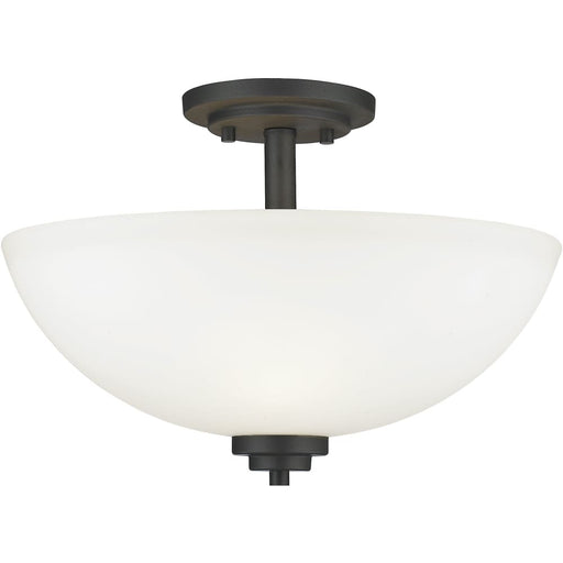 Ashton Bronze Semi-Flushmount | theLightShop