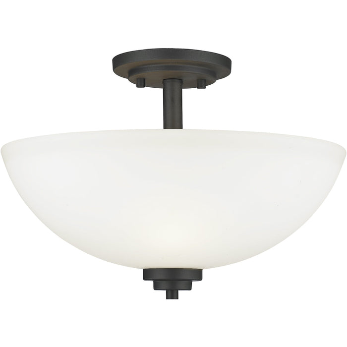 Ashton Bronze Semi-Flushmount | theLightShop