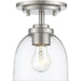 Ashton Brushed Nickel Flushmount | theLightShop