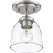 Ashton Brushed Nickel Flushmount - Flushmounts