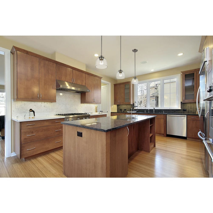 Ashton Brushed Nickel Mini-Pendant - Mini-Pendants