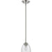 Ashton Brushed Nickel Mini-Pendant - Mini-Pendants