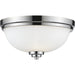 Ashton Chrome Flushmount | theLightShop