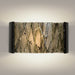 Asia Black Gloss and Multi Seaweed Wall Sconce - Wall Sconce