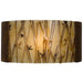 Asia Butternut and Multi Caramel Wall Sconce - Wall Sconce