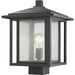 Aspen Black Outdoor Post Mount Fixture | theLightShop