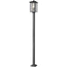 Aspen Black Outdoor Post Mounted Fixture | theLightShop