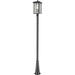 Aspen Black Outdoor Post Mounted Fixture | theLightShop