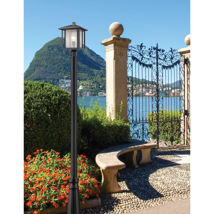 Aspen Black Outdoor Post Mounted Fixture - Outdoor Post Mounted Fixtures