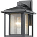 Aspen Black Outdoor Wall Sconce | theLightShop