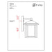 Aspen Black Outdoor Wall Sconce - Outdoor Wall Sconces