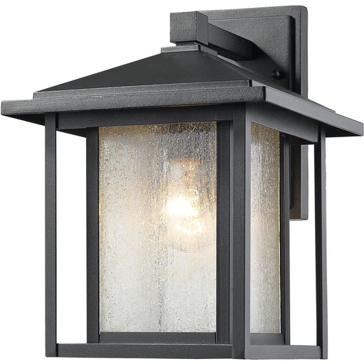 Aspen Black Outdoor Wall Sconce | theLightShop
