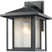 Aspen Black Outdoor Wall Sconce | theLightShop