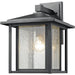 Aspen Black Outdoor Wall Sconce | theLightShop