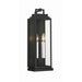 Aspen Matte Black 2 Light Outdoor Wall Sconce Crystorama ASP-8912-MK