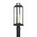 Aspen Matte Black 4 Light Outdoor Post Light Crystorama ASP-8919-MK