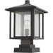 Aspen Oil Rubbed Bronze Outdoor Pier Mounted Fixture - Outdoor Pier Mounted Fixtures