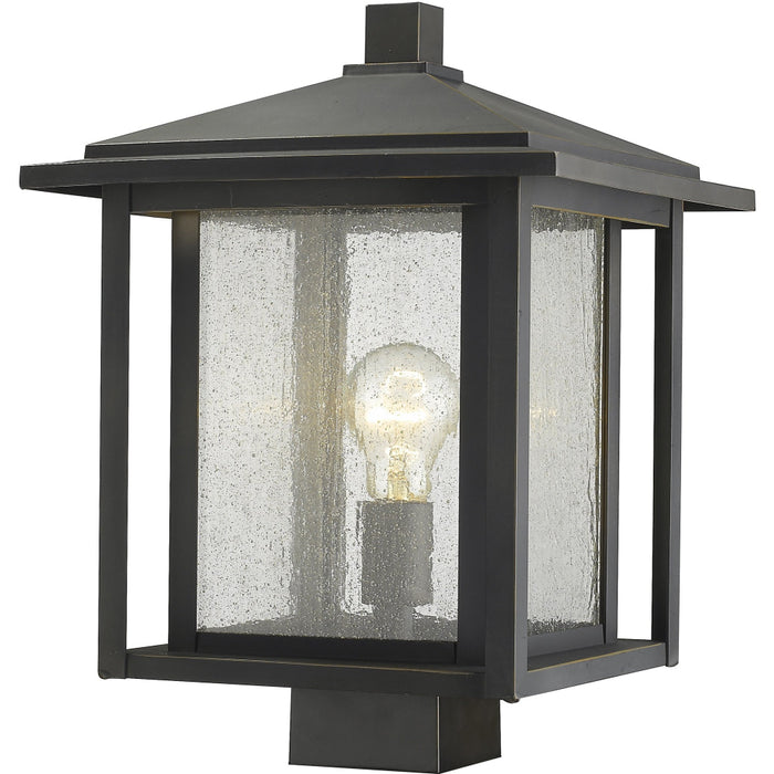 Aspen Oil Rubbed Bronze Outdoor Post Mount Fixture | theLightShop