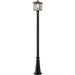 Aspen Oil Rubbed Bronze Outdoor Post Mounted Fixture | theLightShop