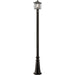 Aspen Oil Rubbed Bronze Outdoor Post Mounted Fixture | theLightShop