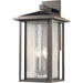 Aspen Oil Rubbed Bronze Outdoor Wall Sconce | theLightShop