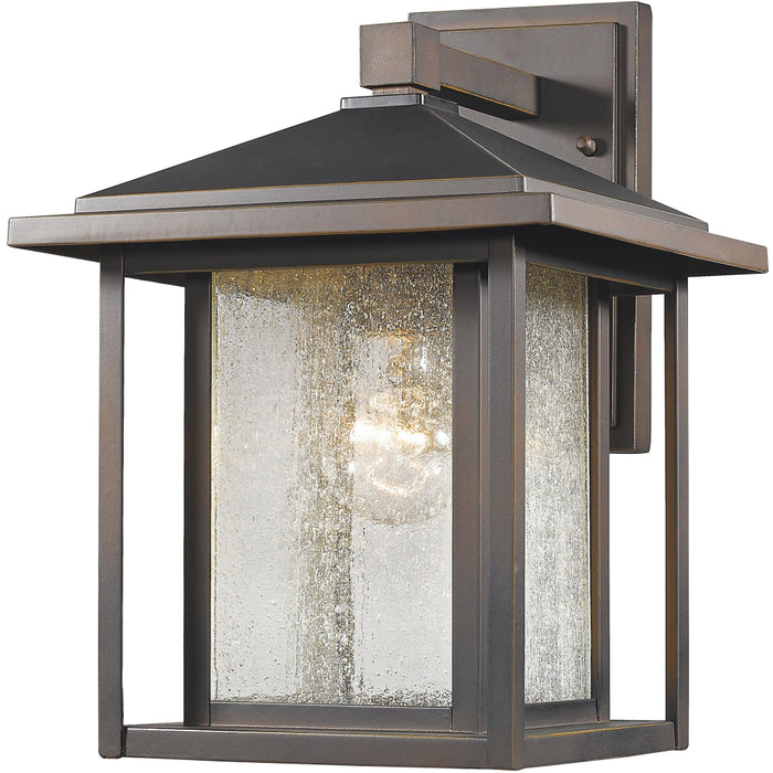Aspen Oil Rubbed Bronze Outdoor Wall Sconce | theLightShop