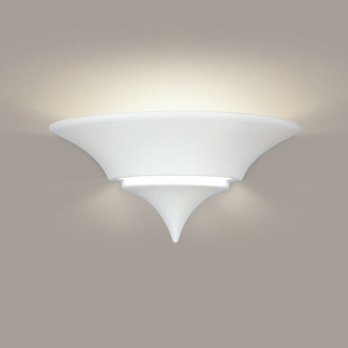 Atlantis Bisque Wall Sconce - Wall Sconce
