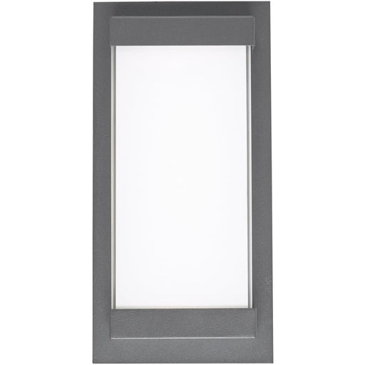 Atom Matte Black 1 Light LED Outdoor Wall Sconce - Outdoor Wall Sconces