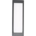 Atom Matte Black 1 Light LED Outdoor Wall Sconce - Outdoor Wall Sconces