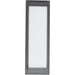 Atom Matte Black 1 Light LED Outdoor Wall Sconce - Outdoor Wall Sconces