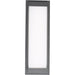 Atom Matte Black 1 Light LED Outdoor Wall Sconce - Outdoor Wall Sconces