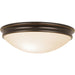 Atom Oil Rubbed Bronze LED FlushMount - Flushmounts