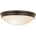 Atom Oil Rubbed Bronze LED FlushMount - Flushmounts
