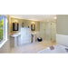 Aubrey Brushed Nickel 2 Light Vanity - Bath & Vanity
