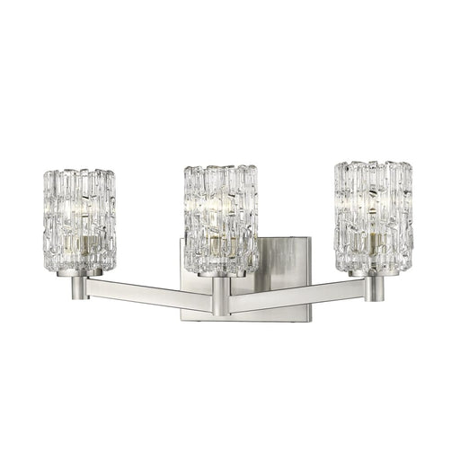 Aubrey Brushed Nickel 3 Light Vanity | theLightShop