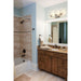 Aubrey Brushed Nickel 3 Light Vanity - Bath & Vanity