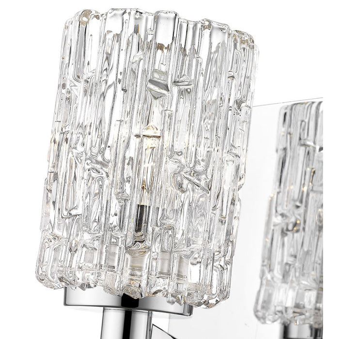 Aubrey Chrome 1 Light Wall Sconce - Wall Sconces